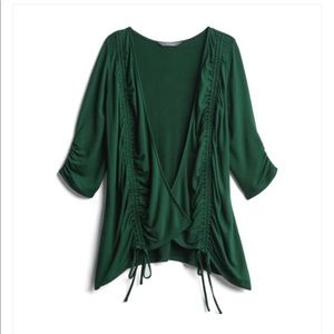 Acadia Rouched Seam Detail Cardigan